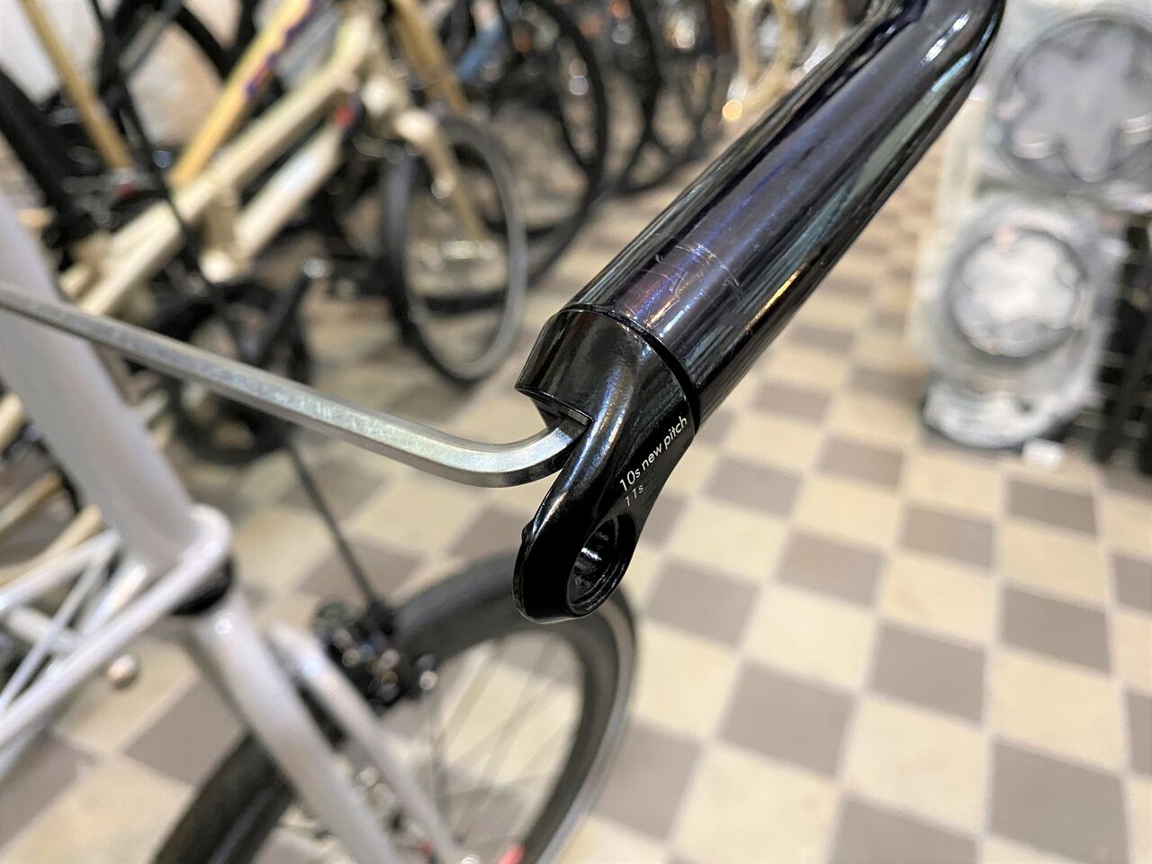 Microshift BS-A10B バーエンドコントロール Microshift BS-A10B バーエンドコントロール Microshift Bar-End