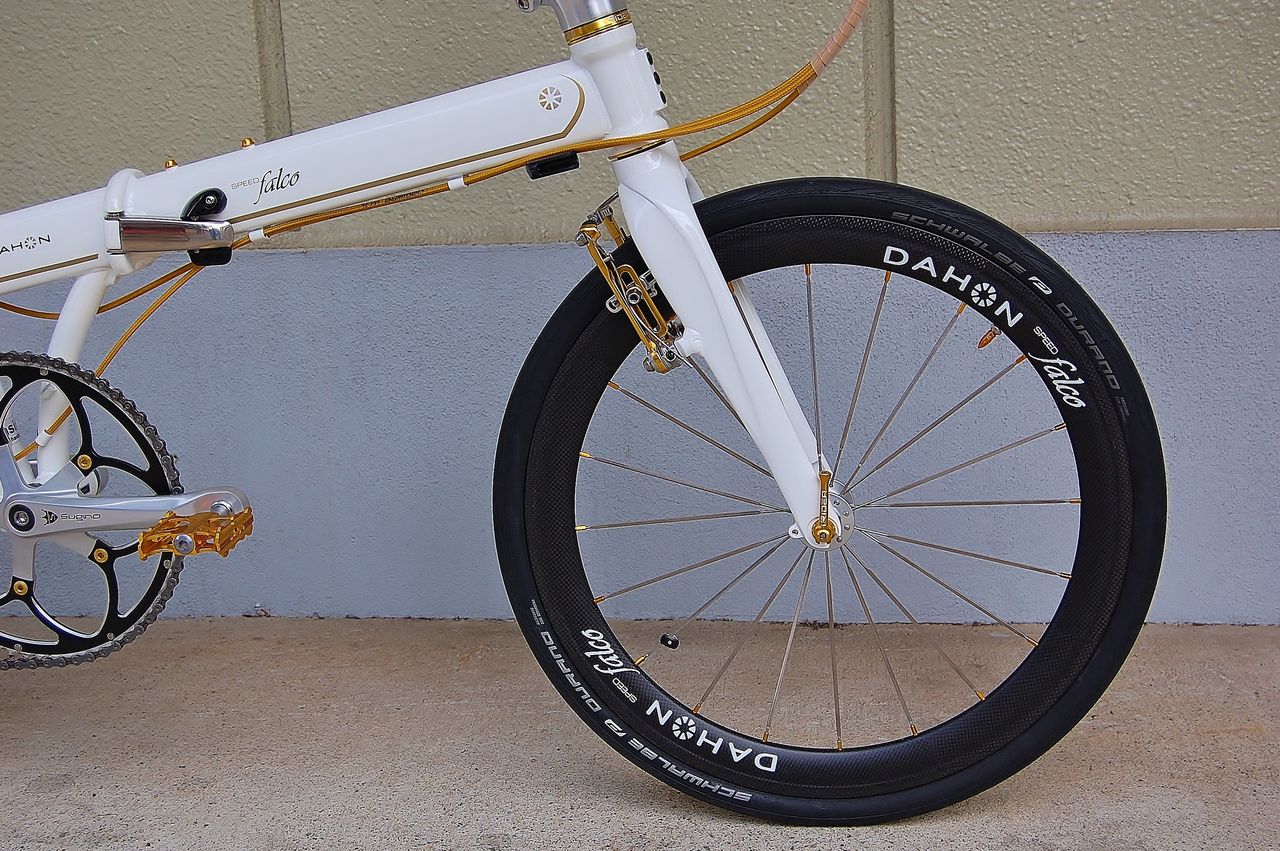 DAHON SPEED Falco 成金仕様が、最終兵器搭載 【橋輪Blog DAHON SPEED Falco 成金仕様が、最終兵器搭載 【橋輪Blog