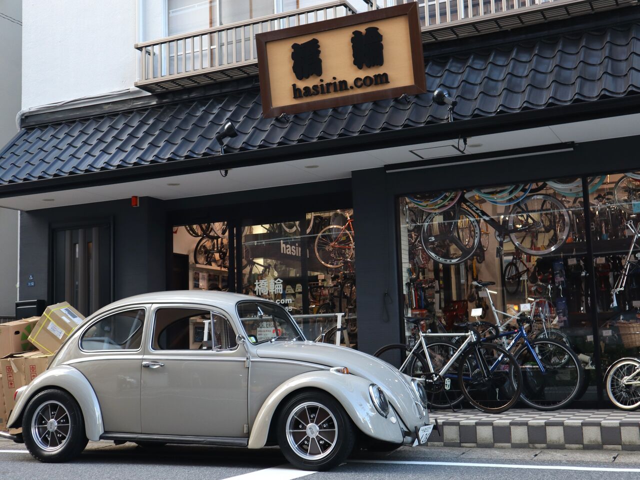 tern を積んで出かけよう！Volkswagen Beetle + AMP F1【橋輪
