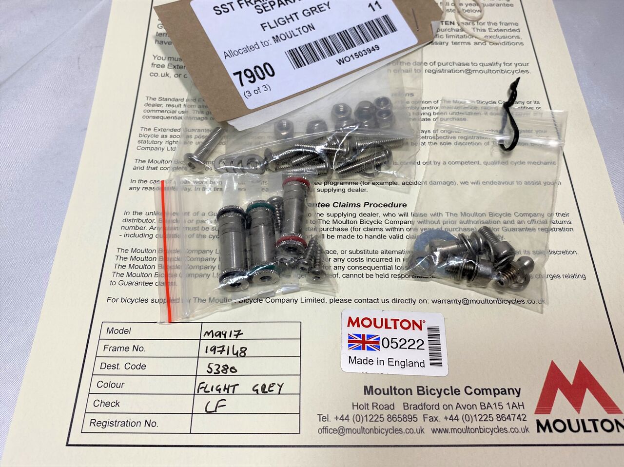 橋輪 Moulton Sst 22 フレームセット その4 橋輪blog Livedoor Blog ブログ