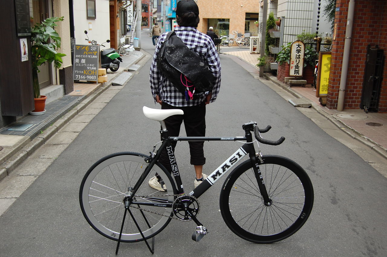 MASIマジー　COLTELLOコルテロ　ピストアルミフレームカーボンフォーク Yahoo!オークション - MASI COLTELLO ピストバイク カーボン