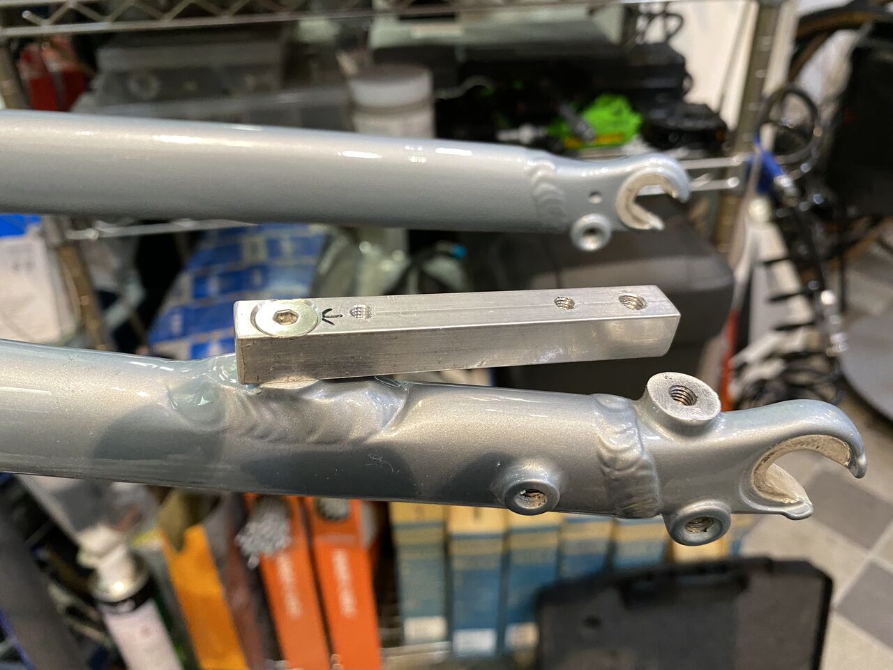 Park Tool の DT-5.2 ディスクマウントフェイシングツールの改造 Park Tool の DT-5.2 ディスクマウントフェイシングツールの改造