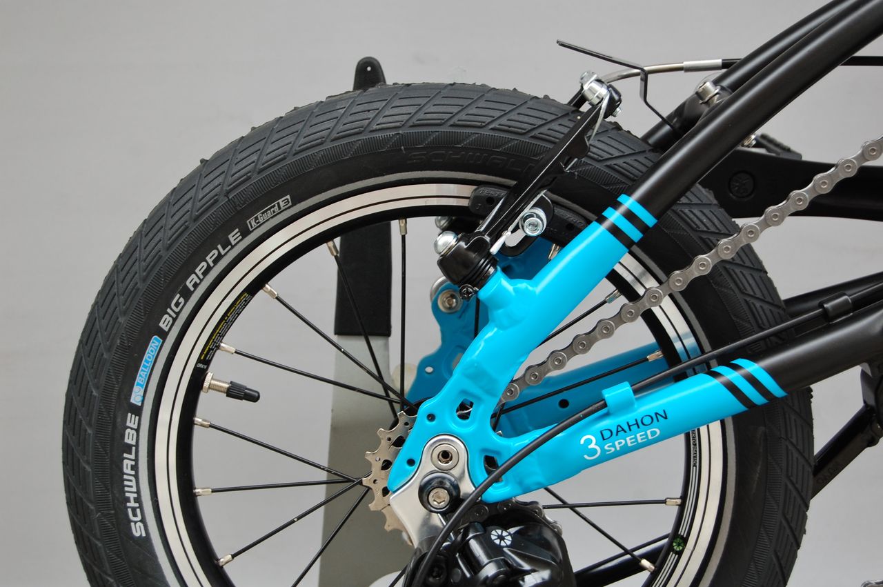 DAHON K3 青りんご ＆ マットガード【橋輪Blog】 : 橋輪
