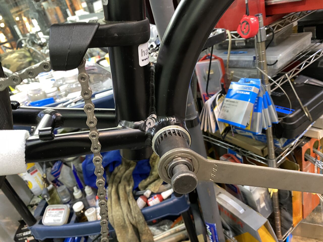 Verge D9 にグラベルコンポ GRX(その7)【橋輪Blog】 : 橋輪 Verge D9 にグラベルコンポ GRX(その7)【橋輪Blog】 : 橋輪