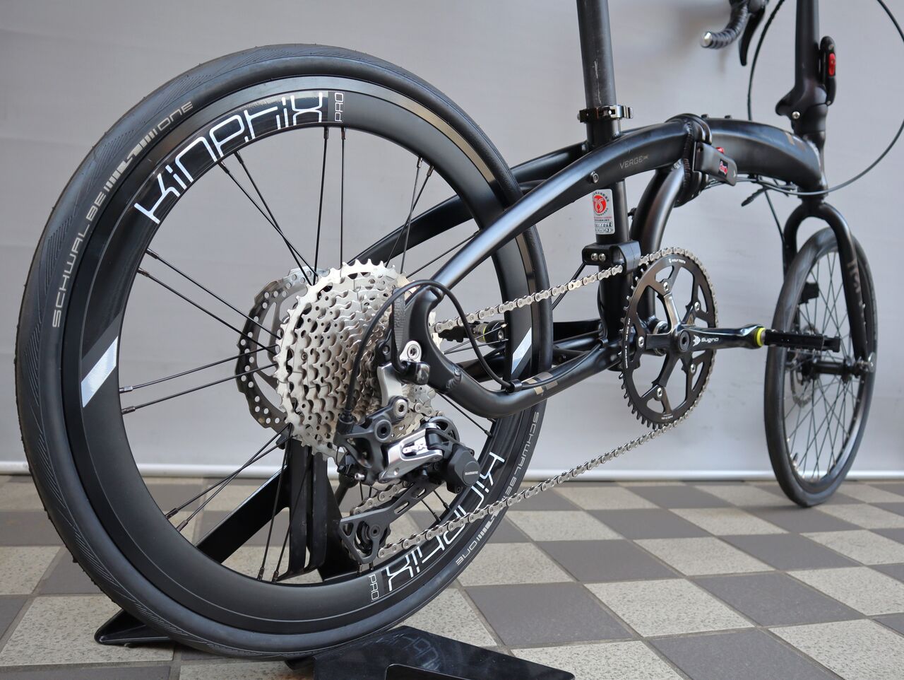 希少!大人気! Tern Verge D9 ブラック ディスクブレーキ スポーツ