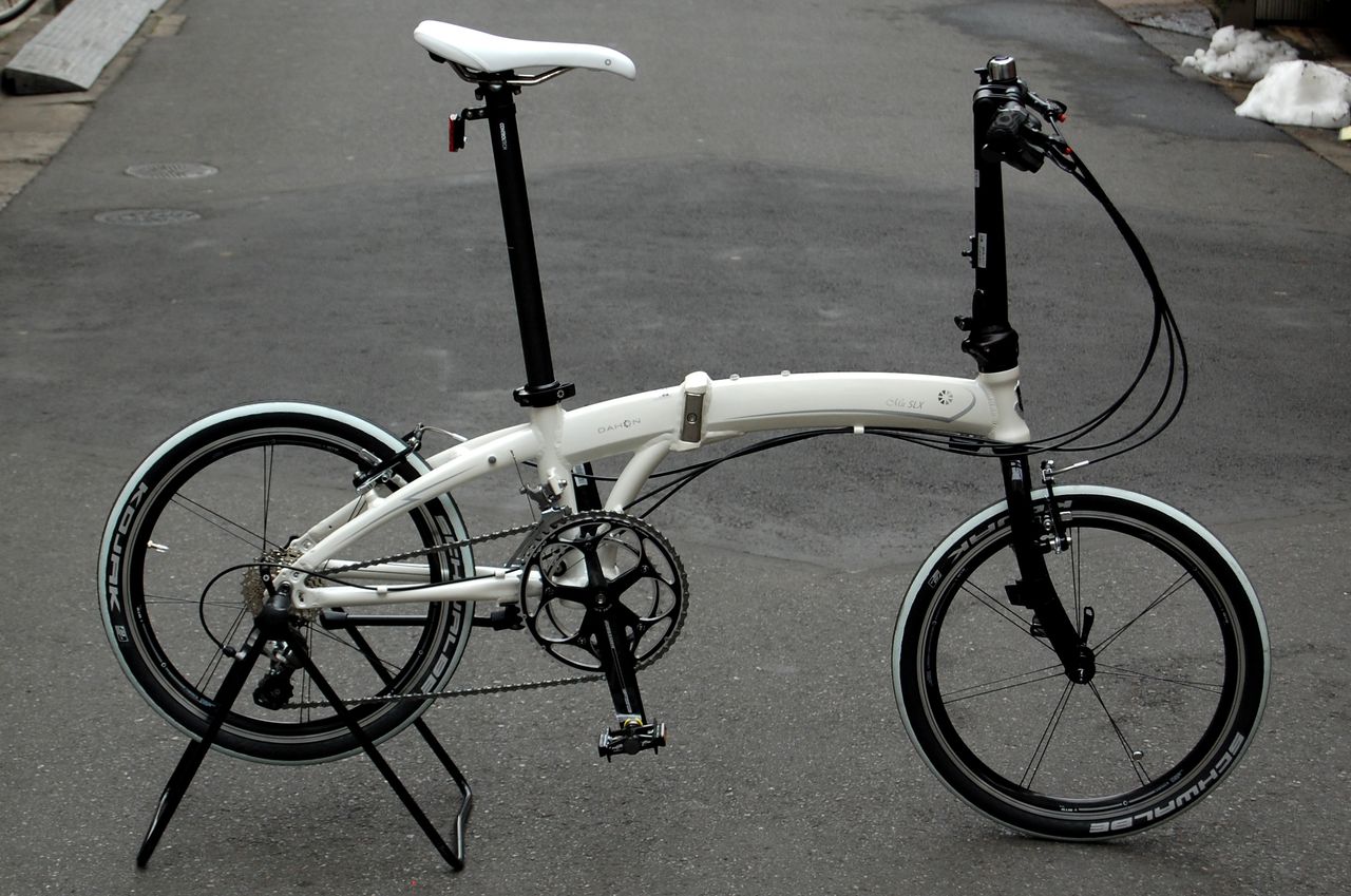 DAHON Mu SLX 2013 フロントW・多段化カスタム ２×10＝20S DAHON Mu SLX 2013 フロントW・多段化カスタム 2×10＝20S