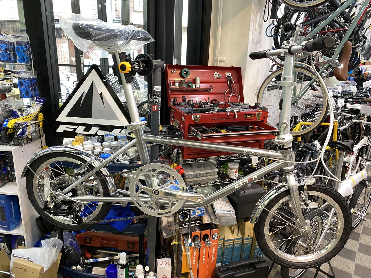 DAHON D-ZERO をカスタムする(その11)【橋輪Blog】 : 橋輪 DAHON D-ZERO をカスタムする(その11)【橋輪Blog】 : 橋輪