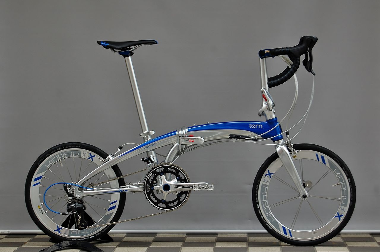 試乗車放出！2017 tern Verge X18 【橋輪Blog】 : 橋輪