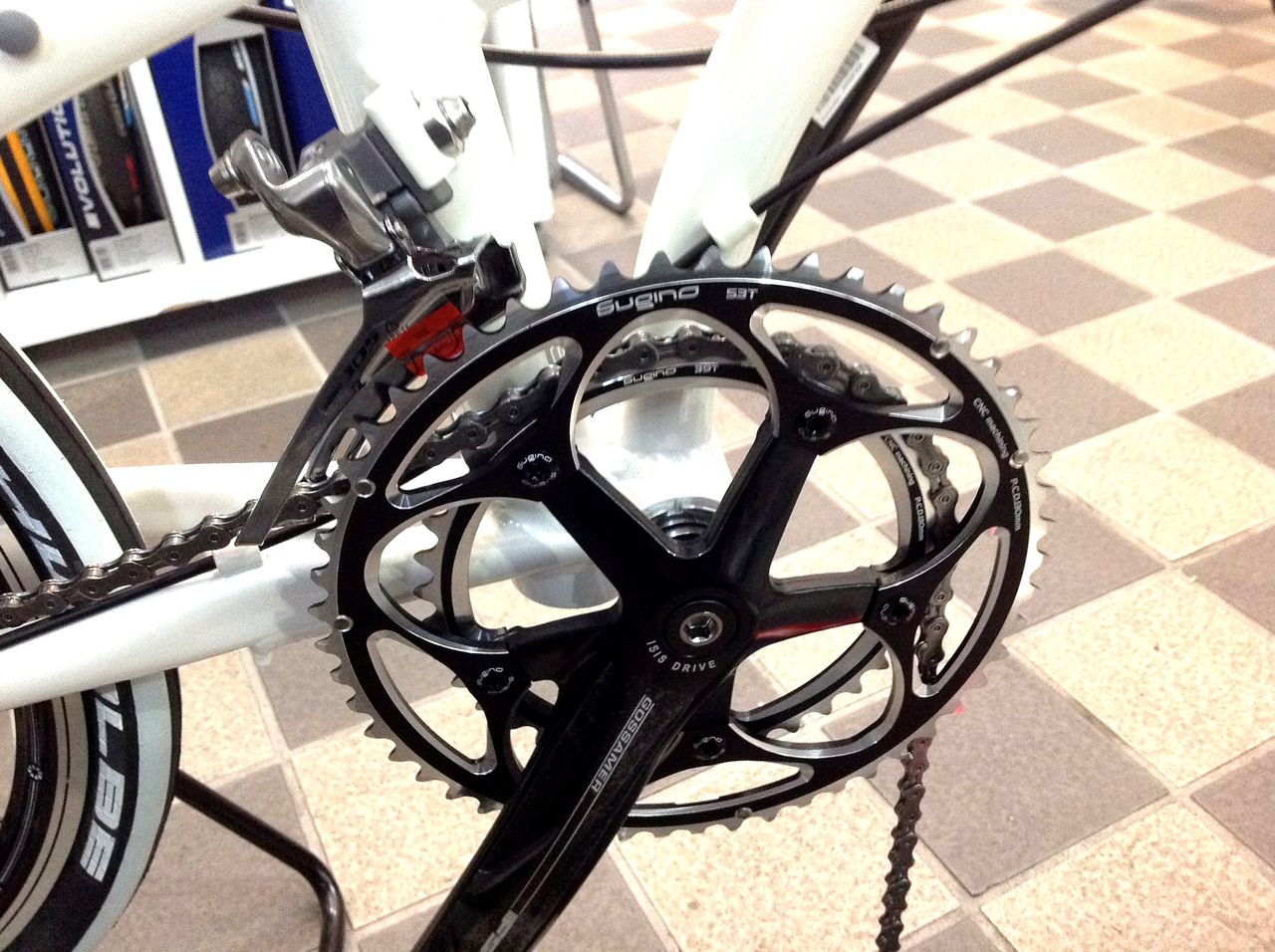 DAHON Mu SLX をフロントダブル化する 【橋輪Blog】 : 橋輪