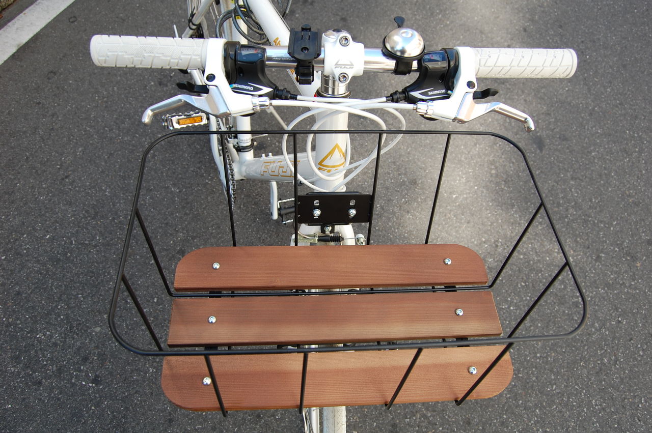 橋輪 クロスバイクにお洒落なカゴ Livedoor Blog ブログ