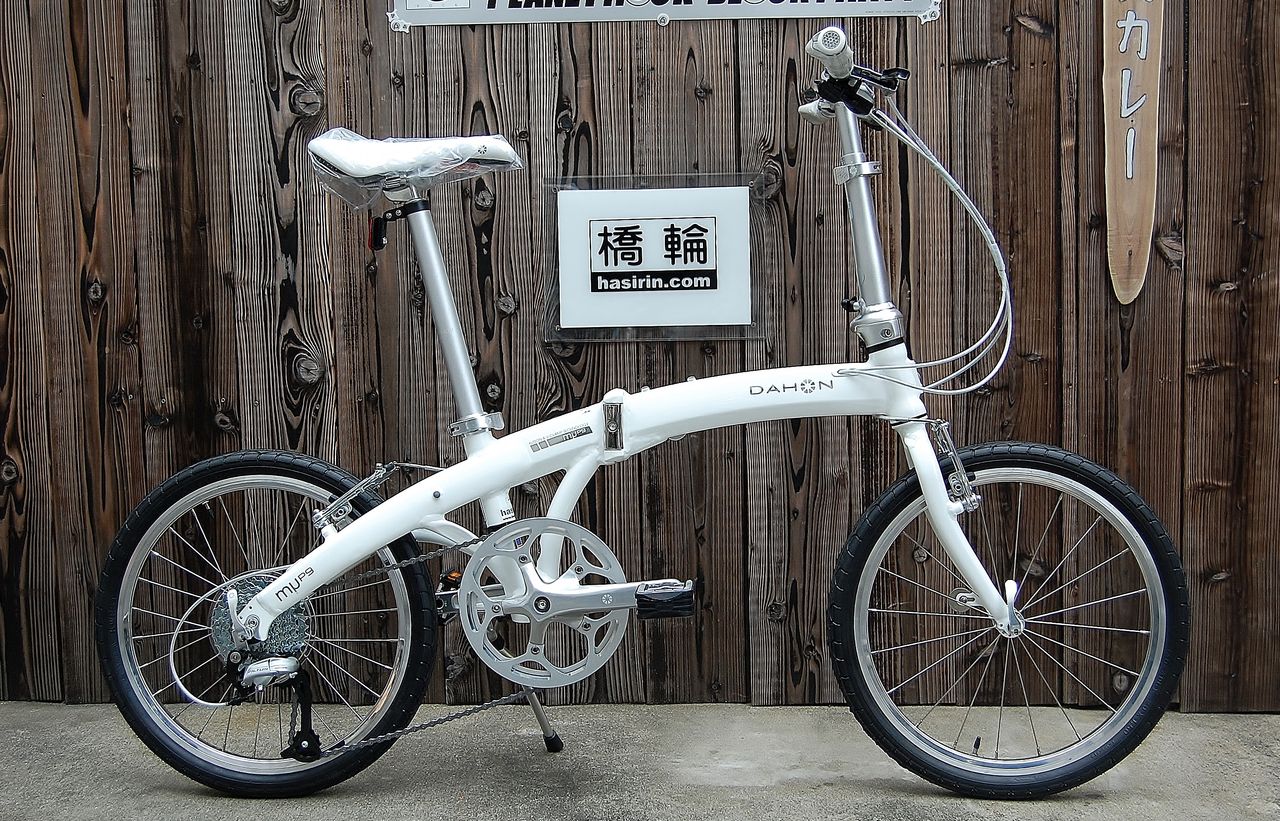 DAHON mu P9 折りたたみ自転車 ホワイト　ダホン　ミュー　P9 DAHON mu P9 折りたたみ自転車 ホワイト ダホン ミュー P9 DAHON