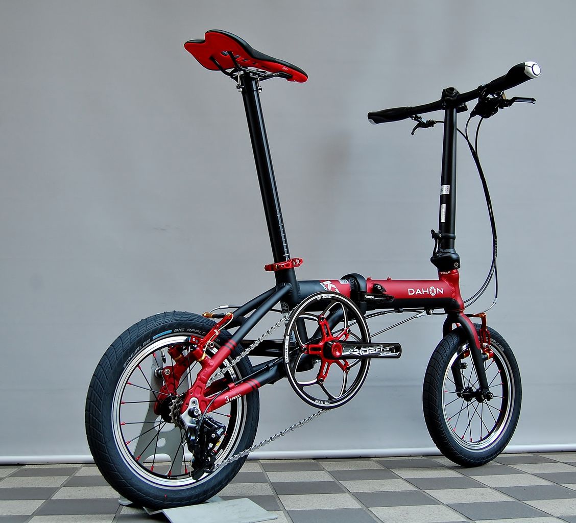 A さんの DAHON K3 カスタム (完成お披露目編)【橋輪Blog】 : 橋輪