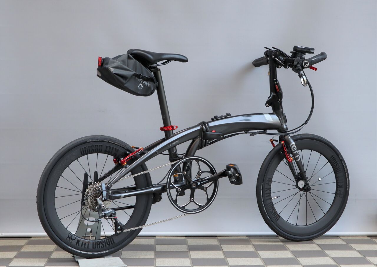 tern Vrege N8 Kitt カーボンホイールで451化【橋輪Blog】 : 橋輪