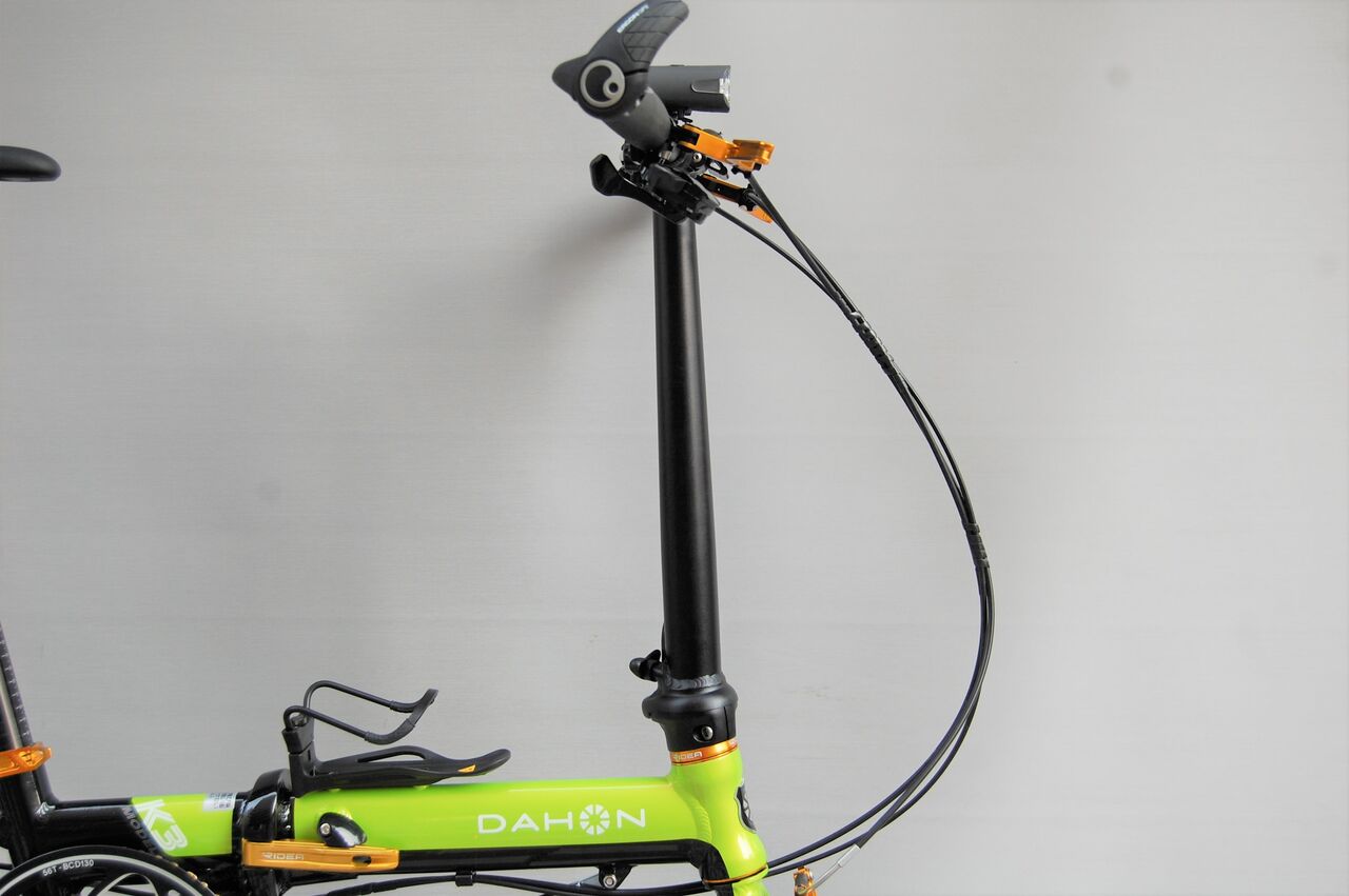 ダホン k3 plus グリーン フルカスタム DAHON