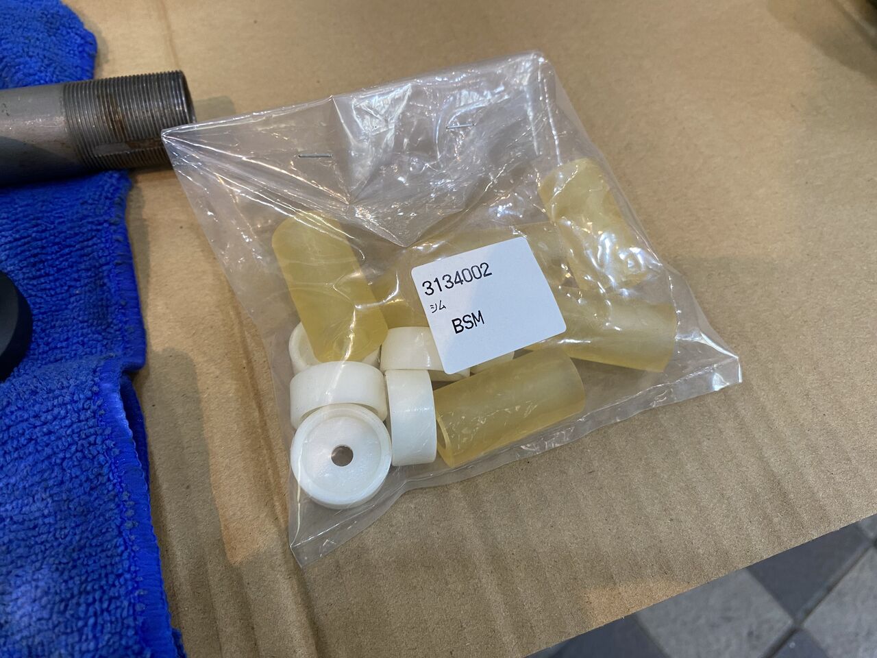 ブリヂストン　モールトン　前サスペンション　エラストマー　新品未使用　6個セット ブリヂストン モールトン 前サスペンション エラストマー 新品未