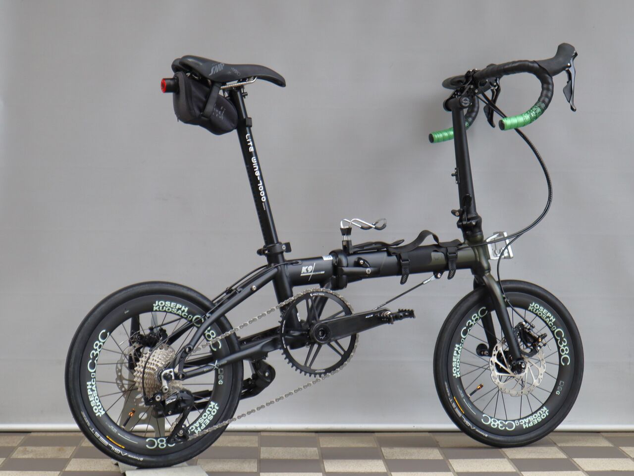 J さんの DAHON K9X が更なるパワーアップ（完成お披露目編）【橋輪