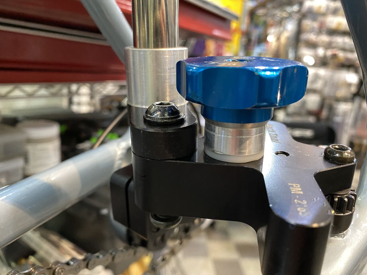 Park Tool の DT-5.2 ディスクマウントフェイシングツールの改造 Park Tool の DT-5.2 ディスクマウントフェイシングツールの改造
