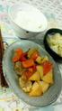 夕飯