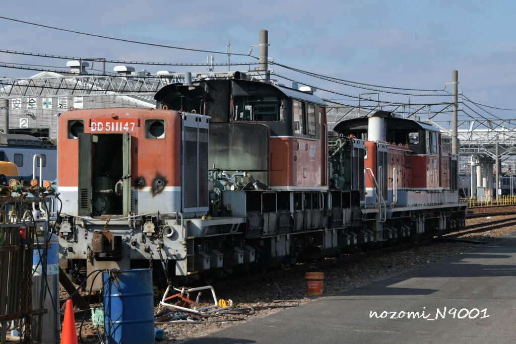 愛知機関区の撮影から No 61 Dd51 1147号機 解体 のぞみ係長の鉄道手帳 愛知機関区の撮影から No 61 Dd51 1147号機 解体 のぞみ係長の鉄道手帳