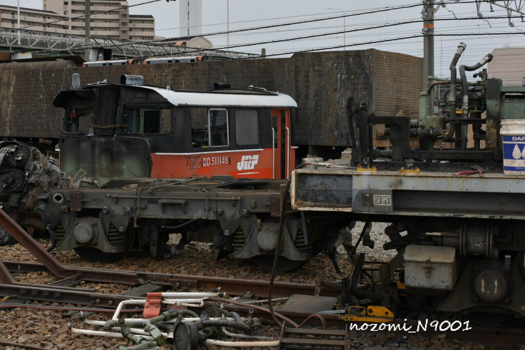 愛知機関区の撮影から No 62 Dd51 1146号機解体 のぞみ係長の鉄道手帳