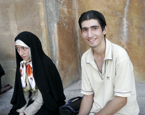 エスファハーン エマーム広場 イラン 標高190センチメートル