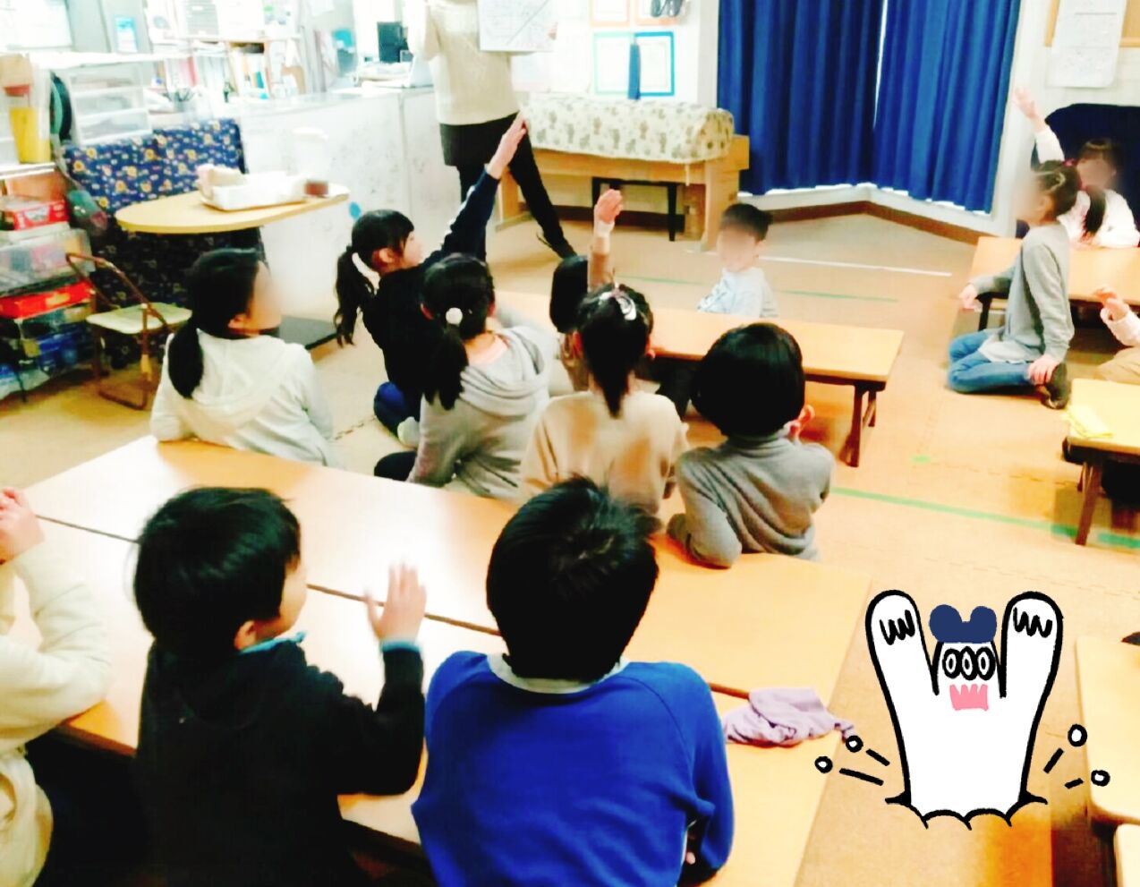 防災クイズと入所説明会 はすのみ学童クラブ