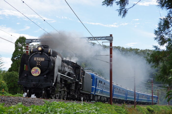 D51 200牽引　SL北びわこ号