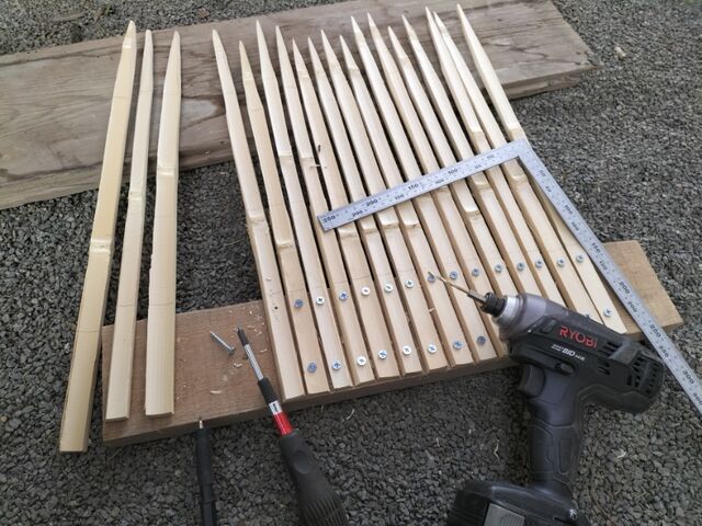 千歯こきをつくる : 自然農菜園「はたけや」の作業日誌