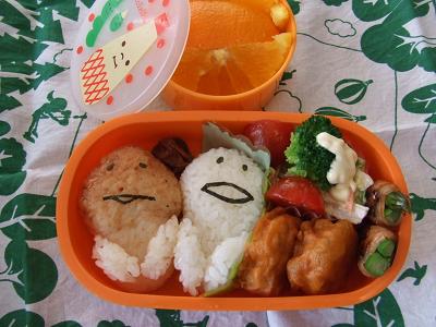 なめこキャラ弁 がじゅまるheart なめこキャラ弁 がじゅまるheart