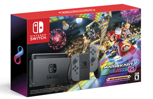【在庫処分】任天堂がブラックフライデーセールで販売したマリカー8同梱版スイッチ、バッテリー駆動時間が短い旧モデルだと判明