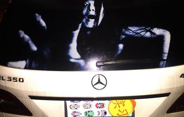 車 後ろ ステッカー Kuruma