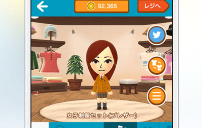 任天堂初のスマホアプリ『Miitomo(ミートモ)』は課金要素あり！Miiの服は有料でも買える専用コインが必要 : はちま起稿