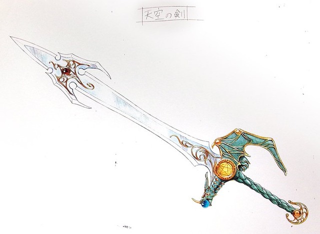 画像 ドラクエ のロトの剣や天空の剣等 名武器のレジェンドデザイナーが当時の超貴重なイラストを公開 かっけええええ 未分類