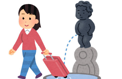 【！？】韓国で日本人男性が中国人女性の荷物に小便をかけたとして警察が捜査のサムネイル