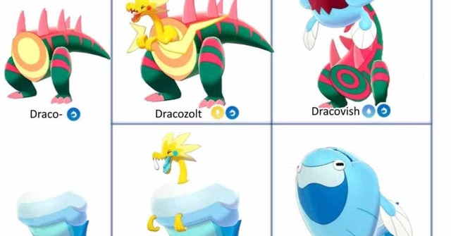 初代ポケモンの化石たちをポケモン剣盾風にするとこうなるｗｗｗｗｗｗｗｗ はちま起稿