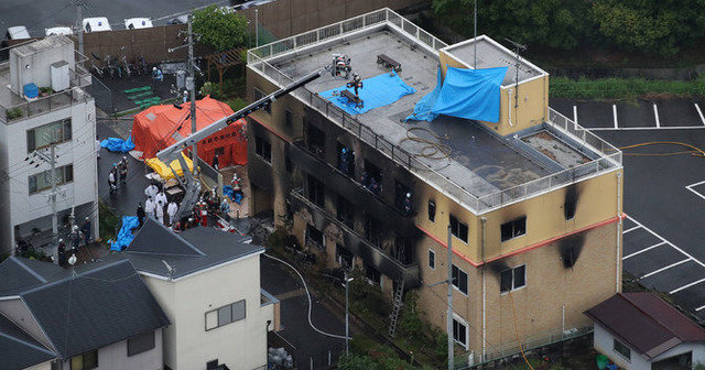 京アニ放火 建物内部の写真が公開される あまりにも痛まし過ぎる はちま起稿