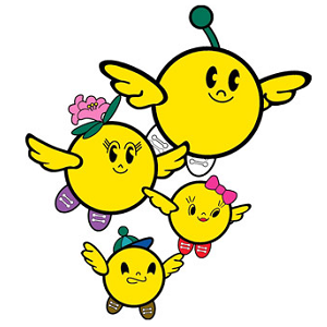 ひろしま国体（1996年）マスコット 咲ちゃん 咲ちゃん 広島の