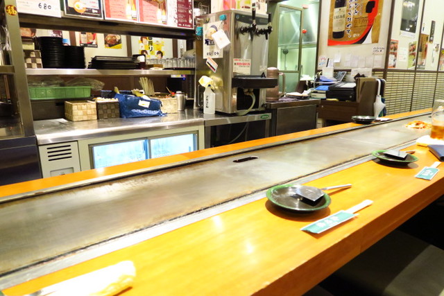 大阪 大阪ミナミ本場の味を体感できるカウンター ボリューム満点のお好み焼ランチ 福太郎 梅田店 恵比寿 銀座大好き 新米フードアナリスト ハツのブログ