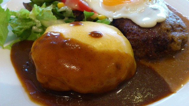 創業15年の老舗洋食店のオニオンたっぷりふんわりハンバーグ 銀座 ふわふわハンバーグ ａｏｉ 銀座 恵比寿 銀座大好き 新米フードアナリスト ハツのブログ