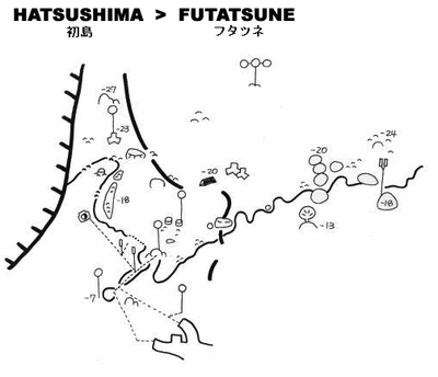 フタツネ水中マップ
