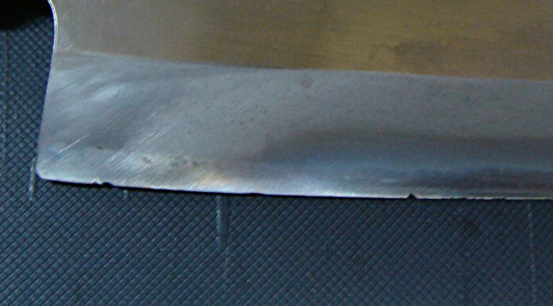 刃こぼれを直す なにも思いつかないの記