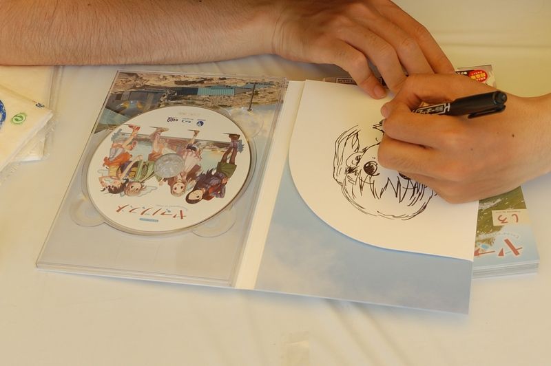 ヤマノススメ」原作者、しろ先生のサイン会に行ってきました！ : 旧