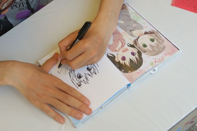 ヤマノススメ」原作者、しろ先生のサイン会に行ってきました！ : 旧