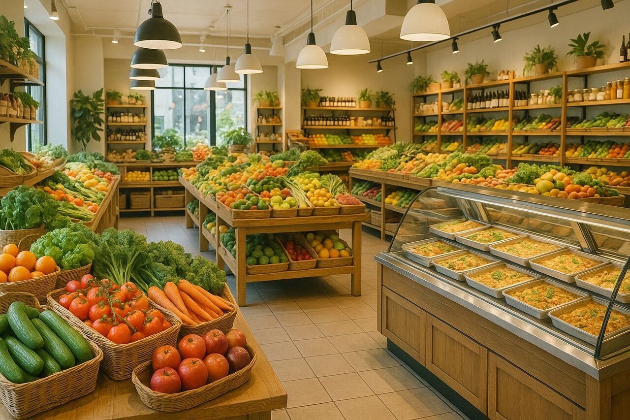 グロサリーストア店内のイメージ