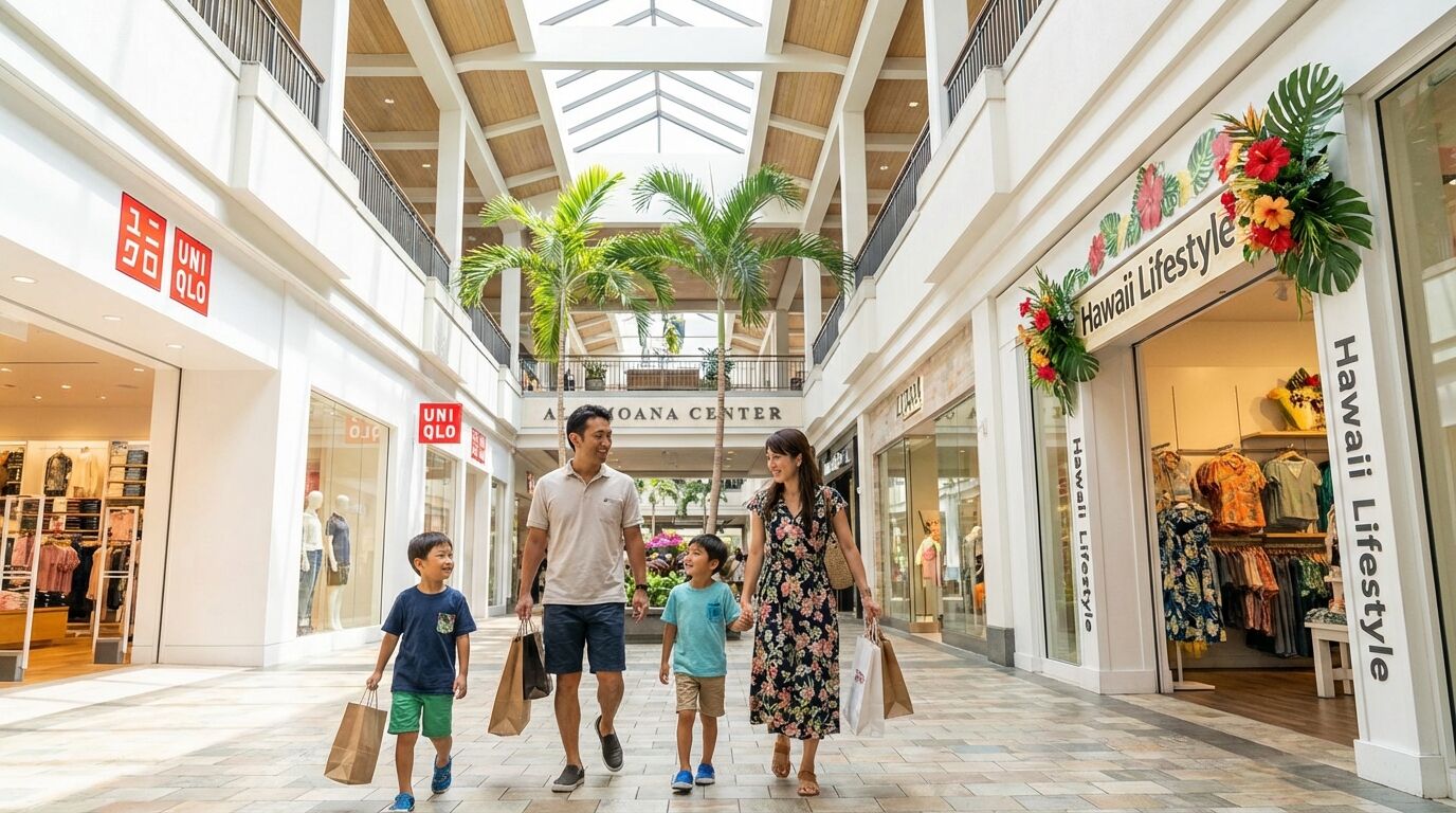 アラモアナセンター2026年新店舗ガイド 男の子兄弟家族