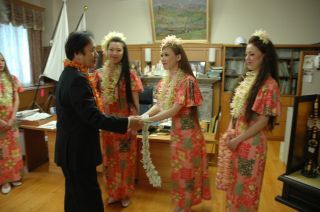 埼玉県知事表敬訪問