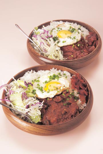 ハワイ通にも大人気 ロコモコ丼 スパリゾートハワイアンズ ブログ