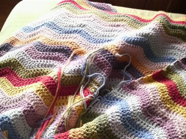 ブランキーと犬 カラフル クロッシェはじめました