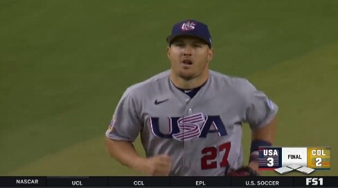 【ＷBC】アメリカが1次R突破！野球の楽しさに目覚めたトラウトが全打点