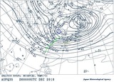 12月26日09時500hPa天気図